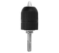 Keyless SDS Chuck Drill Chuck Keyless SDS, Three Jaw Accessories Adapter Lathe Conversion Adaptor Capacity Drill Adapters