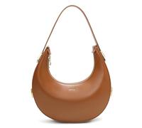 Keyli Shoulder Bag for Women 3 Ways Adjust Strap Clutches Hobo Purses Fashionable Casual Tote Handbags with 2 Zipper Closure, Brown