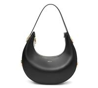 Keyli Shoulder Bag for Women 3 Ways Adjust Strap Clutches Hobo Purses Fashionable Casual Tote Handbags with 2 Zipper Closure, Black