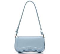 Keyli Small Shoulder Bag for women Trendy Crossbody Purse Waterproof Leather Handbags Clutch Tote Designer Bags, Light Blue