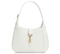 Keyli Vegan Leather Shoulder Bag for Women Small Shoulder Purses Top Handle Handbags with Adjustable Strap, Cream White