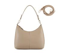Keyli Women Small Shoulder Handbags Mini Purse Waterproof Soft PU Leather Crossbody Bags for Work Shopping, Khaki