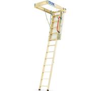 Keylite Timber Wooden Loft Ladder KYL02 550x1200x2.8m