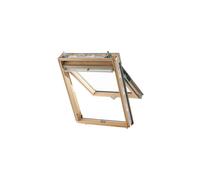 Keylite Pine finish fire escape top hung with intergrated Blind (TFE I Pine finish fire escape top hung with intergrated Blind