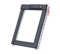 Keylite Polar white PVC centre pivot Hi-Therm Glazing Roof Window (PCP Polar white PVC centre pivot Hi-Therm Glazing Roof Window (PCP HT KCS)