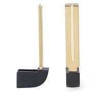 Keymall Car Ignition Emergency Insert Key Blade Replacement 2 Pieces Fits for Toyota Camry C-HR Prius HYQ14FBC