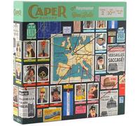 Keymaster Games | Caper: Europe | Board Game | Ages 10+ | 2 Players | 25-35 Minutes Playing Time