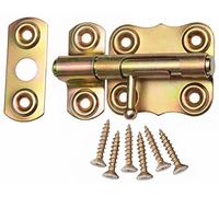 KeyMet Yellow Galvanized Bolt Lock, 50 mm, Universal Latch, Lock Type