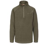 Keynote Anti Pilling 1 4 Zip Fleece Top Trespass Dark Green XXS