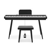 Keynote Compact Digital Stage Piano with Bluetooth Stool Pack