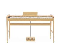 Keynote Contemporary Digital Piano with Bluetooth by Gear4music Light Oak - Nearly New