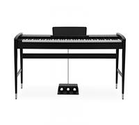 Keynote Contemporary Digital Piano with Bluetooth by Gear4music Matte Black