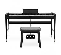 Keynote Contemporary Digital Piano with Bluetooth Stool Pack Matte Black