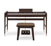 Keynote Contemporary Digital Piano with Bluetooth Walnut Stool Pack