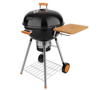 KEYO GRILL 22.5 Inch Charcoal BBQ Grill - 348 Sq In, Portable Barbecue Grill with High-Density Enamel Coating & One-Touch Cleaning System, Suit for Garden, Shed, Patio