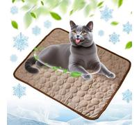 KeyoGoS 2025 New Dog Cooling Mat, 2025 New Self Cooling Pad Dogs and Cats, No Need to Refrigerate Or Freeze for Dogs Ca TS in Hot Summer (A, L 70 x 55 cm)