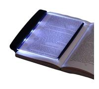 KeyoGoS Book Reading Light,Flat Book Light,LED Reading Bright,Home Eye-Protecting Tablet Reading Lamp, Suitable for Bed Reading at Night (Black)