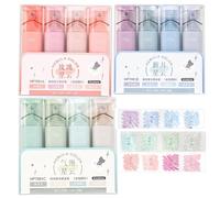 KeyoGoS Glitter Highlighters Markers,Glitter Highlighter Pen,Anti-smudge Multifunctional Glitter Highlighter for Study Note Taking Diary (Mix)