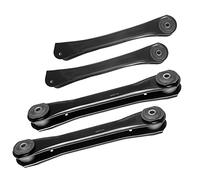 KEYOOG 4Pcs Front Suspension Kit Control Arm For 1997-2006 Jeep TJ Wrangler (Spring:Coil Only) K620244 x2 K640734 x2 Upper Lower Driver & Passenger Side Suspension