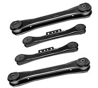 KEYOOG 4Pcs Rear Suspension Kit Control Arm Fit for 1997-2006 Jeep TJ Wrangler (Spring:Coil Only) K620246 x2 K640734 x2 Upper Lower Driver & Passenger Side Suspension