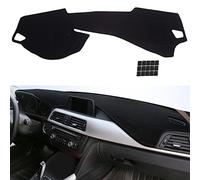 KEYOOG Dashboard Cover Dash Mat Fit for (Body Code:F30 F32 F33) 2018-2014 B-MW 3/4 Series 320i 328i 330e M3 428i 435i 430i (W/o HUD),Car Dash Board Mat Anti-Glare Carpet,Non-Slip Pad (Black)