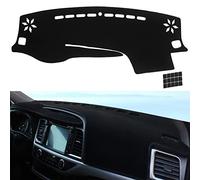 KEYOOG Flannel Dashboard Cover Nonslip Car Dash Board Mat Fit for 2014-2019 Toyota Highlander Sunshade No-Glare Non-Slip Pad Carpet Sunshield Protector (Without for HUD)