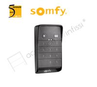 Somfy Wireless Code Keypad 1870917, 2-Channel RTS, IP55, Black, Backlit Buttons