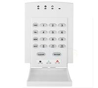 Keypad Alarm System for Home Security - Easy-Install Burglar Control Panel with Backlit Buttons & Tamper Alert