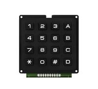 Keypad MCU Board Keyboard Modular 16 Key Push Button External Keypad Array Button Keypad