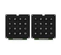 Keypad MCU Board Keyboard Modular 16 Key Push Button External Keypad Array Button Keypad