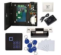 Keypad Reader North American Heavy Duty Strike Lock Access Control System for Gym Center Sports Club Fitness Cente or Home/Office Entrance Security Kits
