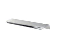 Keypak 10 Pack Lip Pull Metal Handles 200mm Chrome - Contemporary Cabinet & Drawer Pull Handles For Diy Renovations