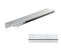 keypak 10 Pack Lip Pull Metal Handles 200mm Chrome Contemporary Handle