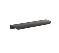keypak 10 Pack Lip Pull Metal Handles 200mm Matte Black - Contemporary Cabinet & Drawer Pull Handles for Kitchen Cabinets, Wardrobes, Cupboards, Furniture & DIY Renovations