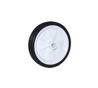 Keypak 100mm Solid Rubber Tyre-Puncture-Proof-30Kg Max Load-Plastic Hub-Replacement Wheel For Pushchairs, Buggies & Baby Strollers