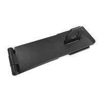 Keypak 115mm 4.5 Inch Heavy Duty Black Safety Hasp & Staple - Gate Clasp, Shed Hinge, Cabinet Door Latch Security with Screws