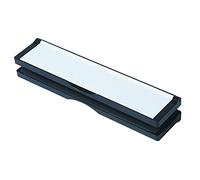Keypak 12-inch 300mm Letterplate, 20-40mm Door Thickness, Black Multiple Finish Options Wood Door with Fixing Screw (Black/White, 12")