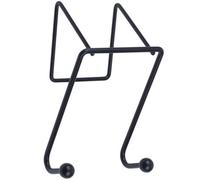 Keypak 2 Hook Over The Door Hanger Matte Black 15Cm Metal Door Hook For Towels, Coats, Hats - Ideal For Bathroom & Bedroom