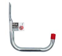 Keypak 23Cm Jumbo Garage Storage Hook, Galvanised Steel, 80Kg Load Capacity, Heavy-Duty, Wall-Mounted, Rust Resistant