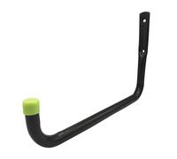 keypak 25cm Large Multipurpose Garage Storage Hook, 30kg Capacity | Rust Resistant Wall Mounted Utility Tool Hanger for Workshop Shed Garage, Black