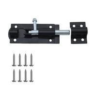 Keypak 75mm Straight Tower Bolt Security Sliding Lock, Door Gate Hardware