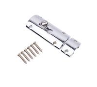 Keypak Convex Door Bolt 76mm - Chrome Plated Durable Internal Lock for Doors, Cabinets & Cupboards - 1 Pack
