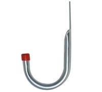 Keypak Galvanised Steel Tidy J Hook 11Cm, 80Kg Capacity, Rust Resistant, Wall-Mounted For Garage, Shed, Gym, Home, Space-Saving.