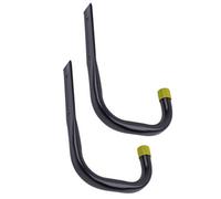 Keypak Heavy-Duty Wall-Mounted Steel Hooks, 11Cm With 30Kg Capacity, Anti-Corrosive Coating, Space-Saving Design (2Pk).