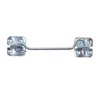 Keypak Heavy Duty Zinc Wire Cabin Door Hook Eye Latch 200mm 8 Inch For Garden Shed Gate Window Lock Fixing Included