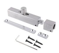 Keypak Modern Thin Door Bolt 75mm Satin Nickel - Slide Barrel Security Latch For Internal Doors, Bathroom, Shed, Lock Bolt