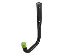 Keypak ST7001H 11cm Multipurpose Garage Storage J Hook, Rust Resistant Wall Mounted Utility Tool Hanger, Black