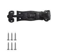 Keypak Tower Bolt, 125mm, Antique Black Traditional Security Lock