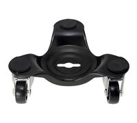 Keypak Tri Castor Dolly - 150 x 150mm - 90kg Load Capacity - Metal Frame - Fits Legs Over 2cm - Furniture Roller for Fridges, Washers & Heavy Items