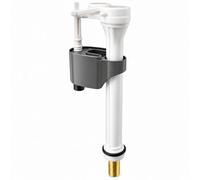 KeyPlumb 1/2" Toilet Fill Valve Wras Approved Bottom Entry Cistern Inlet Valve Adjustable Float Brass Thread Fast Fill 3.5L/min